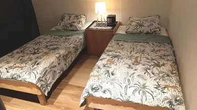 Un ou plusieurs lits dans un hébergement de l'établissement Loft ViaRhôna, Grand loft en Centre-Ville