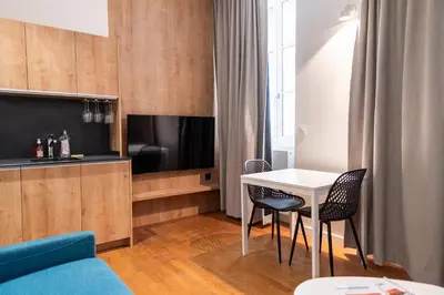 Télévision ou salle de divertissement dans l'établissement Croix Paquet - Appartements à Lyon