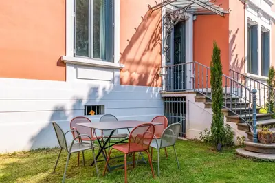 Jardin de l'établissement Villa Champagne - Welkeys