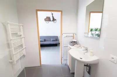 Plan de l'établissement LOFT LA MINE D'OR - Parking gratuit et privé - Wifi - Tout équipé - Machine à laver