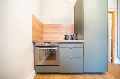 Cuisine ou kitchenette dans l'établissement Le Ilda - Charming appartment near perrache