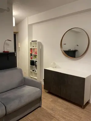 Coin salon dans l'établissement Cosy Studio 16m2