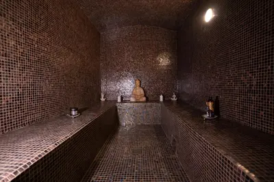 Plan de l'établissement CARACALLA PRIVE - Chambres d'hôtes avec Piscine, Jaccuzi et Hammam privatifs