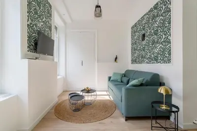 Coin salon dans l'établissement Magnifique Studio - Lyon 3