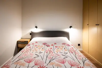Un ou plusieurs lits dans un hébergement de l'établissement Le Terrazzo - Elégant & Cosy- Pentes de la Croix Rousse