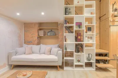 Coin salon dans l'établissement Duplex de caractère en hypercentre