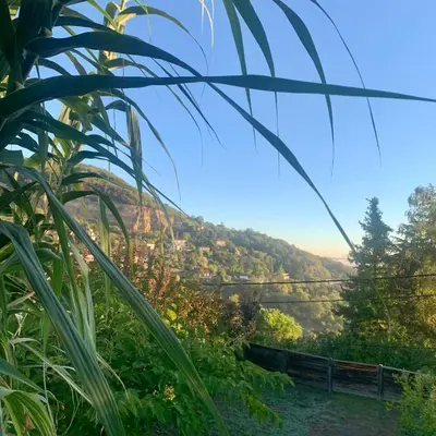Paysage naturel près de le séjour chez l'habitant