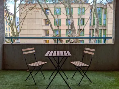 Plan de l'établissement Logement charmant Charpennes