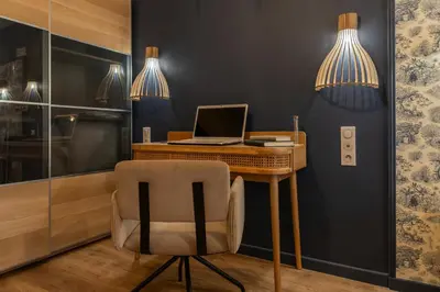 Télévision ou salle de divertissement dans l'établissement Host Inn Crafty Sūite