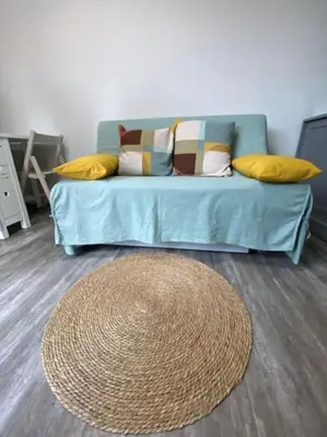 Coin salon dans l'établissement Logements mitoyens 