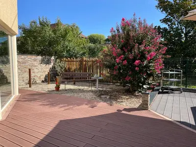 Jardin de l'établissement Le Relais de Choz