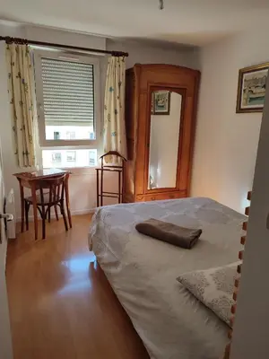 Un ou plusieurs lits dans un hébergement de l'établissement T2 calme logement entier 45 m² sur Debourg/Gerland