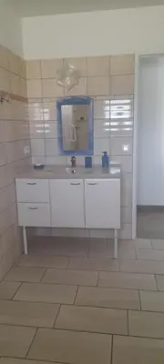 Salle de bains dans l'établissement LA Grange Aux Etangs