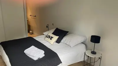 Un ou plusieurs lits dans un hébergement de l'établissement La maison de Mounette
