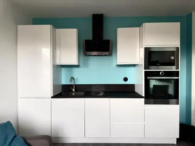 Cuisine ou kitchenette dans l'établissement LE PUNTA CANA