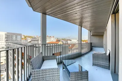 Balcon ou terrasse dans l'établissement GuestReady - Charming getaway with a terrace