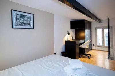 Un ou plusieurs lits dans un hébergement de l'établissement Duplex-Université