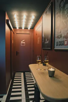 Plan de l'établissement Cinéma ROOM l'unique expérience by Noma