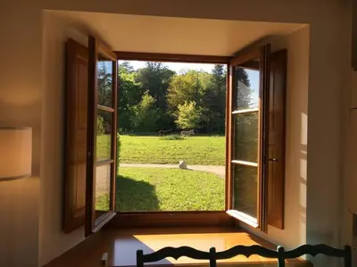 Jardin de l'établissement Maison confortable et calme, 2 chambres
