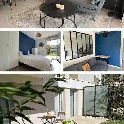 Le Jardin de l'Arena - T3 Design - jardin privé - Garage sur demande - Proche Eurexpo