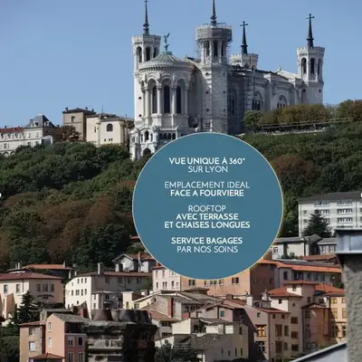 Les Toits de Lyon au coeur du centre-ville tout à pied