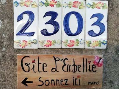 Certificat, récompense, panneau ou autre document affiché dans l'établissement L'Embellie un gîte tout confort et cocooning
