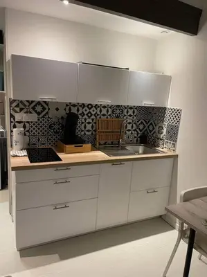 Cuisine ou kitchenette dans l'établissement Mont Aiguille - Proche gare Chateaucreux