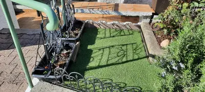 Jardin de l'établissement Jolie maison de 4 chambres avec jardinet