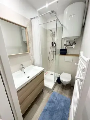 Salle de bains dans l'établissement Magnifique T2 35m2 Prox Gare