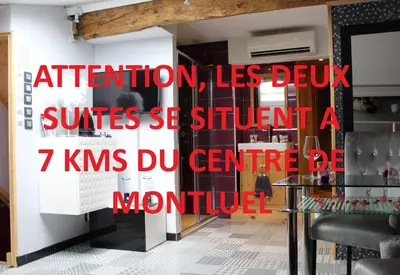 Plan de l'établissement Maison d'Hôtes Comme Chez Vous à 5 mns de Montluel A Proximité de la PLAINE de l'AIN