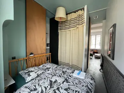 Un ou plusieurs lits dans un hébergement de l'établissement LYON4 cocooning centre Croix Rousse 86m2-4P
