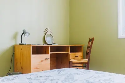 Un ou plusieurs lits dans un hébergement de l'établissement Appartement Paisible à Lyon - 2 Belles Chambres Privées