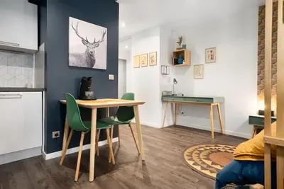Plan de l'établissement Studio cosy avec parking