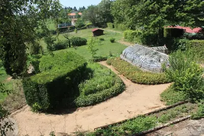 Plan de l'établissement gîte ou chambres d'hôtes au château de Montclair