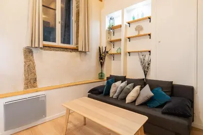 Coin salon dans l'établissement SmartStay Duplex - Centre-ville