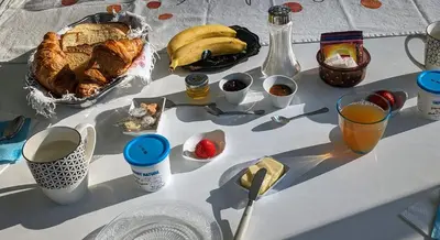 Nourriture dans le B&B/chambre d'hôtes ou à proximité