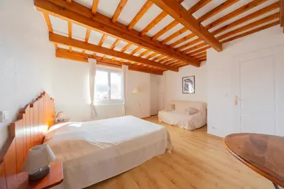 Un ou plusieurs lits dans un hébergement de l'établissement Panda Home