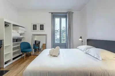 Un ou plusieurs lits dans un hébergement de l'établissement 10' de Lyon- Appartement Tassin Centre - 2 Parking