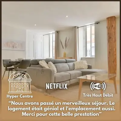 Cœur Presqu'île Appartement spacieux AC