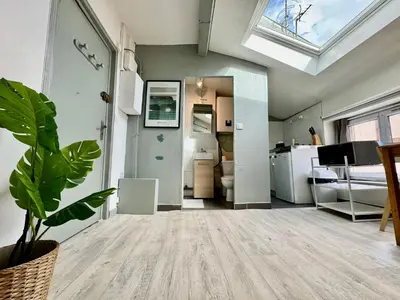 Cuisine ou kitchenette dans l'établissement Suite Jota - Appartement 2 personnes - Check in h24 & Wifi