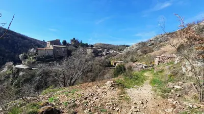 Paysage naturel près de le séjour chez l'habitant