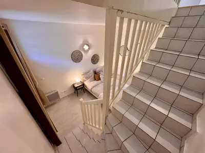 Plan de l'établissement Suite Azure - Appartement 4 personnes - Check in h24 & Wifi