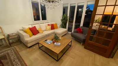 Coin salon dans l'établissement Casa Lovo