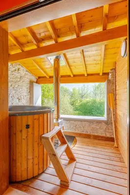 Plan de l'établissement Moulin du Buis - Bain nordique, charme et détente