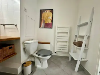Salle de bains dans l'établissement Suite Mendoza - Appartement 4 personnes - Check in h24 & Wifi