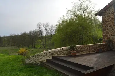 Jardin de l'établissement La Fabrique du Ronçon