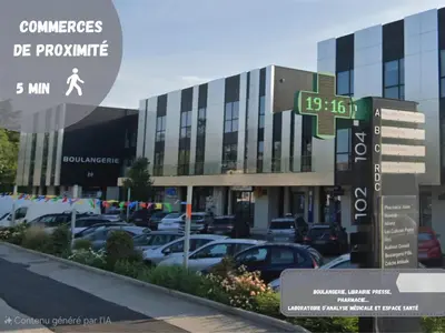 Plan de l'établissement Loft DYANE - Le Méridien #Parking #Lave-linge #Clim #Netflix