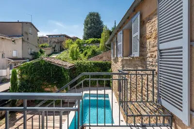 Piscine de l'établissement La Mignonne - Village house with swimming pool ou située à proximité