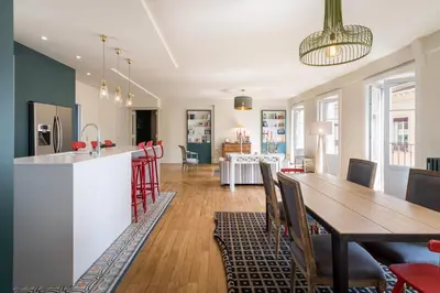 Plan de l'établissement Sand - Renovated top floor apartment