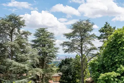 Paysage naturel près de la villa